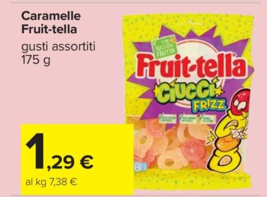 Caramelle Fruit-tella