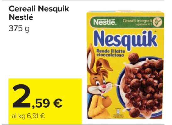 Cereali Nesquik Nestlé