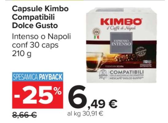 Capsule Kimbo Compatibili Dolce Gusto