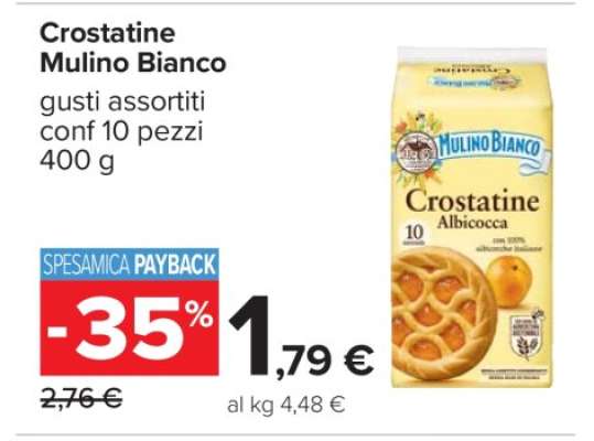Crostatine Mulino Bianco