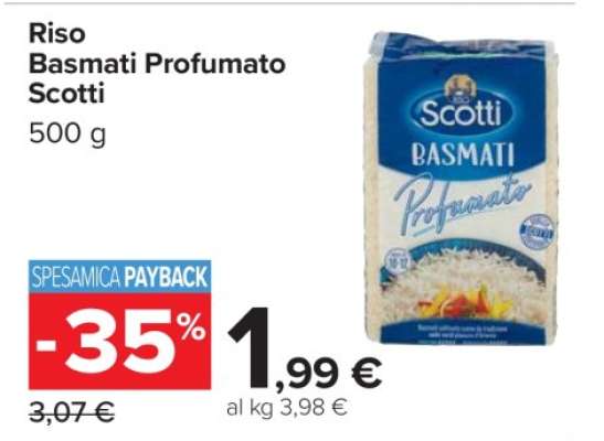 Riso Basmati Profumato Scotti