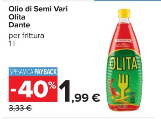 Olio di Semi Vari Olita Dante