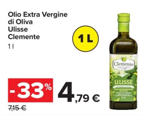 Olio Extra Vergine di Oliva Ulisse Clemente