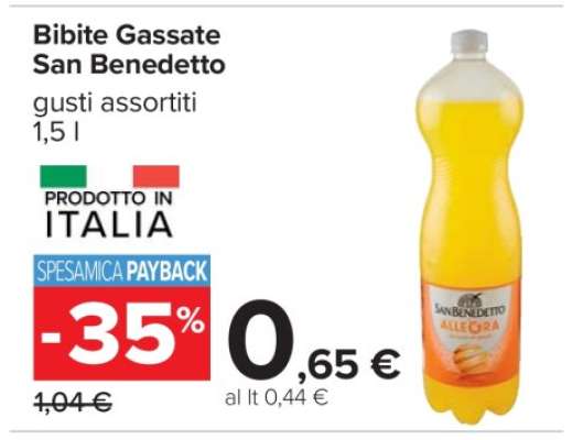 Bibite Gassate San Benedetto