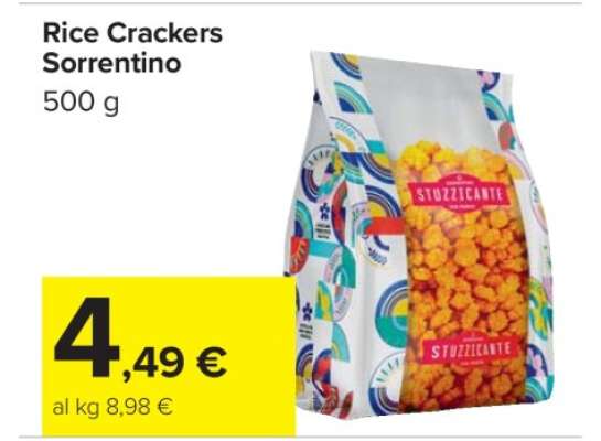 Rice Crackers Sorrentino