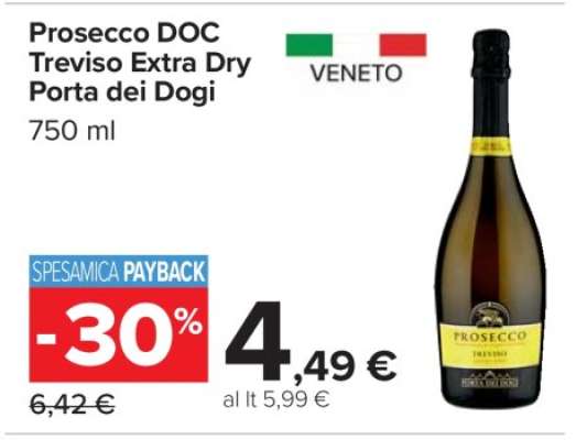 Prosecco DOC Treviso Extra Dry Porta dei Dogi