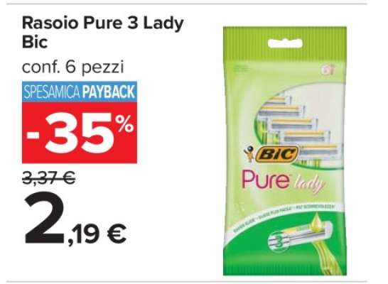 Rasoio Pure 3 Lady Bic