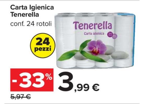 Carta Igienica Tenerella