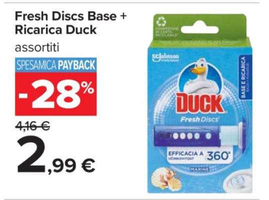 Fresh Discs Base + Ricarica Duck