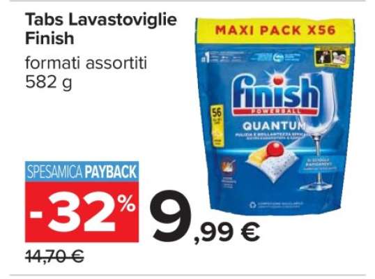 Tabs Lavastoviglie Finish