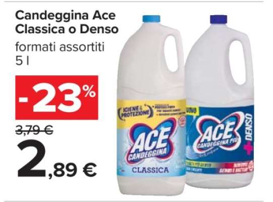 Candeggina Ace Classica o Denso