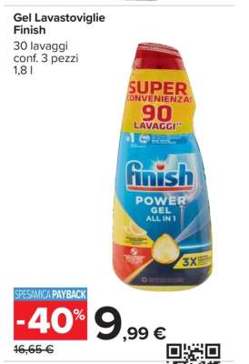 Gel Lavastoviglie Finish