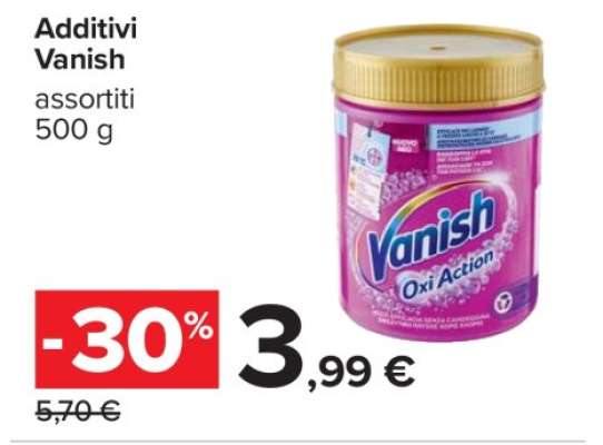 Additivi Vanish