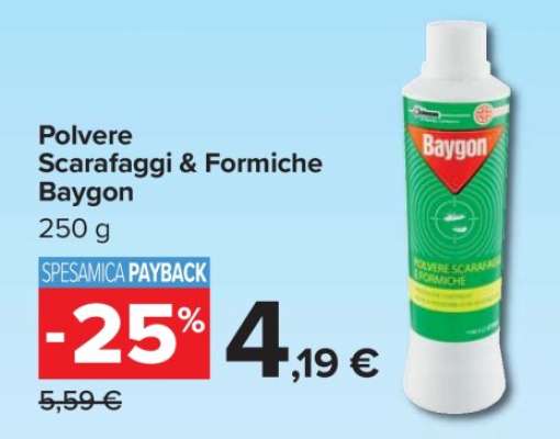 Polvere Scarafaggi & Formiche Baygon