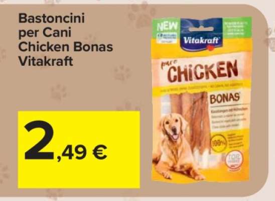 Bastoncini per Cani Chicken Bonas Vitakraft