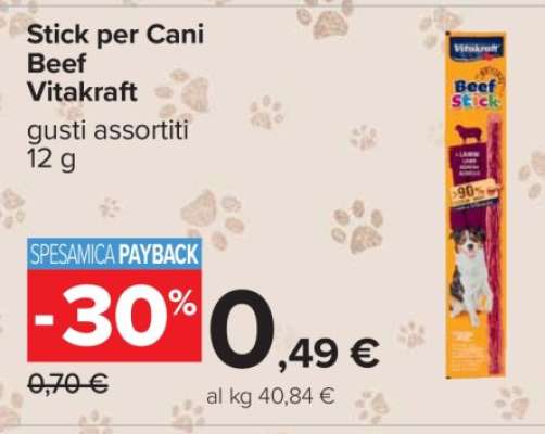 Stick per Cani Beef Vitakraft