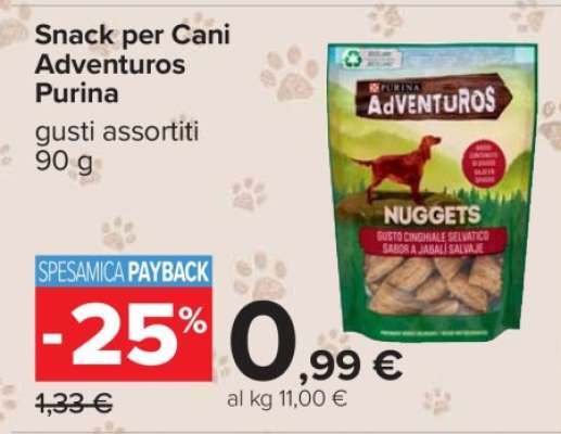 Snack per Cani Adventuros Purina