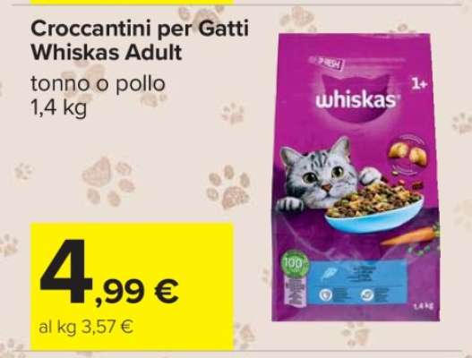 Croccantini per Gatti Whiskas Adult