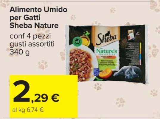 Alimento Umido per Gatti Sheba Nature