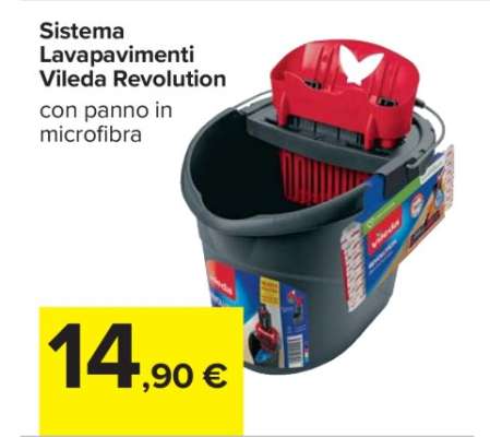 SISTEMA LAVAPAVIMENTI VILEDA REVOLUTION