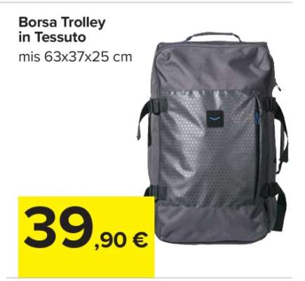 Borsa Trolley in Tessuto