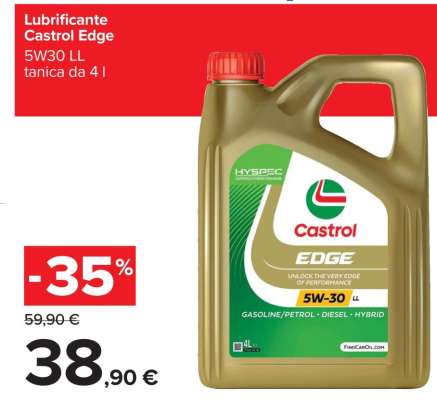 Lubrificante Castrol Edge