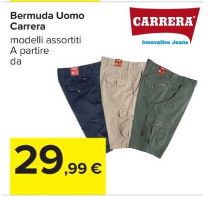 Bermuda Uomo Carrera