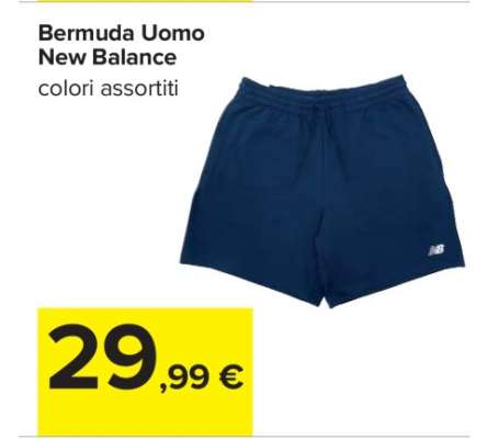 Bermuda Uomo New Balance