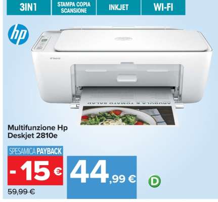 Multifunzione HP Deskjet 2810e