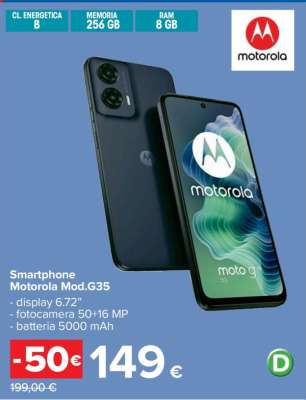 Smartphone Motorola Mod.G35