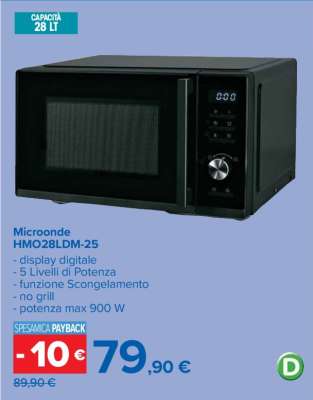 Microonde HMO28LDM-25