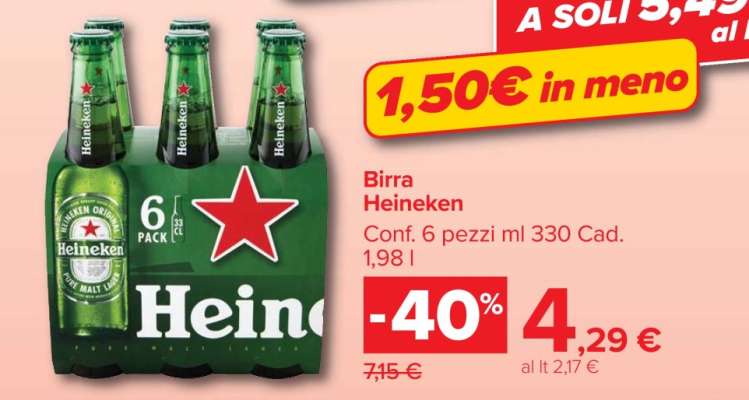 BIRRA HEINEKEN