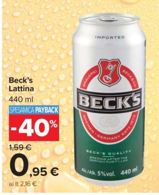 Beck’s Lattina