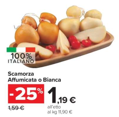 SCAMORZA AFFUMICATA O BIANCA