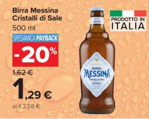 Birra Messina Cristalli di Sale