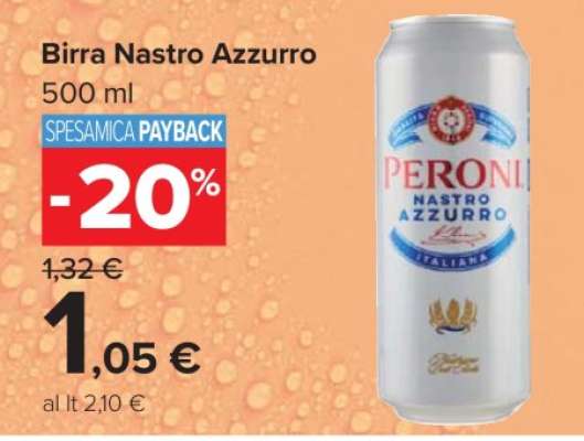 Birra NASTRO AZZURRO