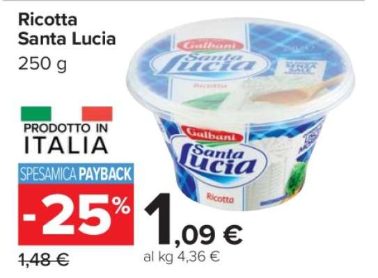 Ricotta Santa Lucia