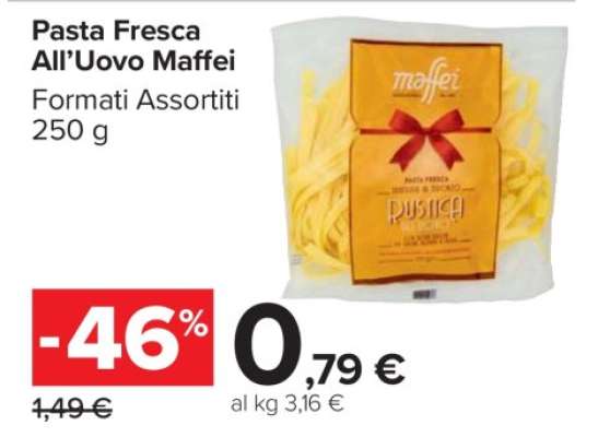 Pasta Fresca All’Uovo Maffei