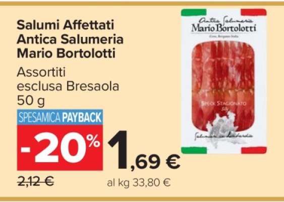 Salumi Affettati Antica Salumeria Mario Bortolotti