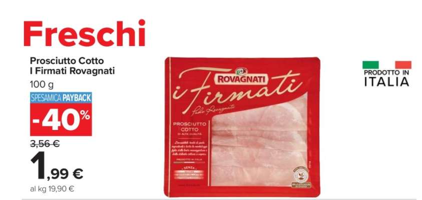 PROSCIUTTO COTTO I FIRMATI ROVAGNATI