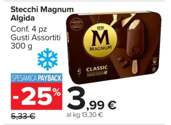 Stecchi Magnum Algida