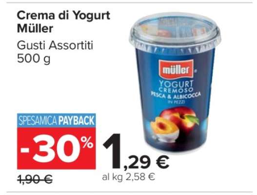 Crema di Yogurt Müller