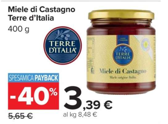 Miele di Castagno Terre d’Italia