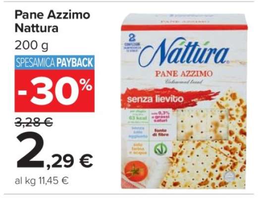 Pane Azzimo Nattura