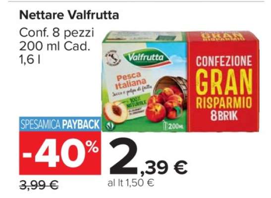 NETTARE VALFRUTTA