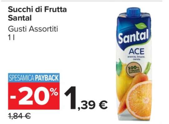 Succhi di Frutta Santal