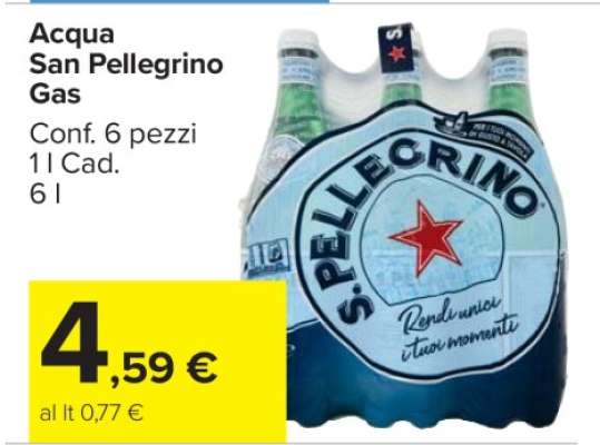 Acqua San Pellegrino Gas