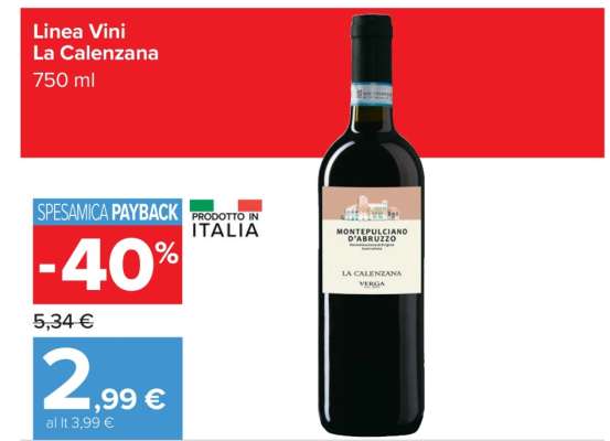Linea Vini La Calenzana