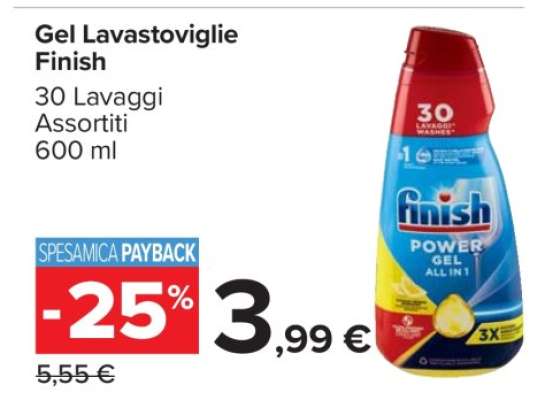 Gel Lavastoviglie Finish
