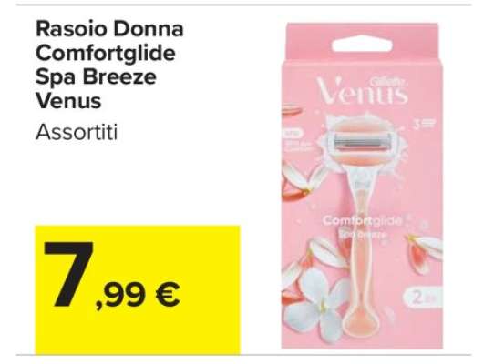 Rasoio Donna Comfortglide Spa Breeze Venus